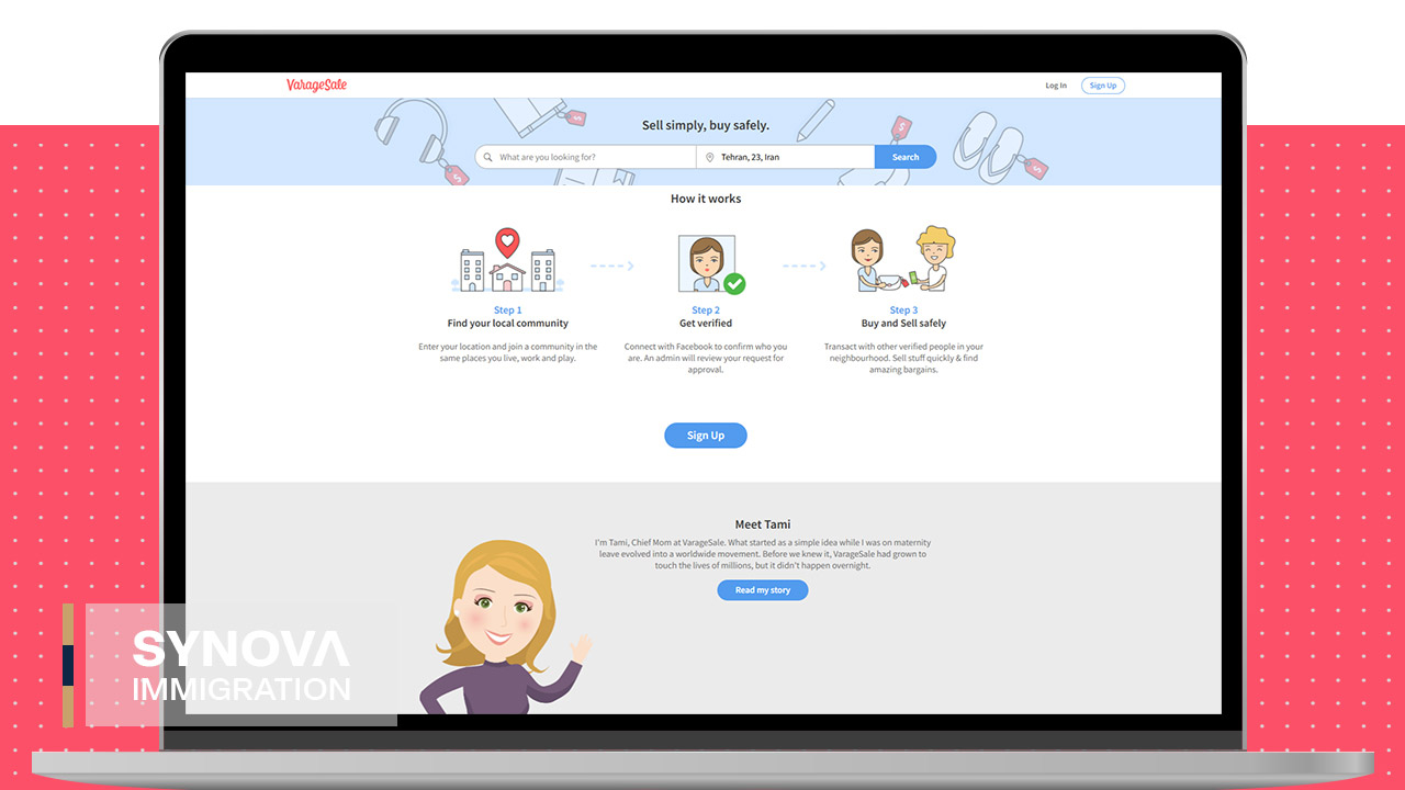 استارتاپ VarageSale