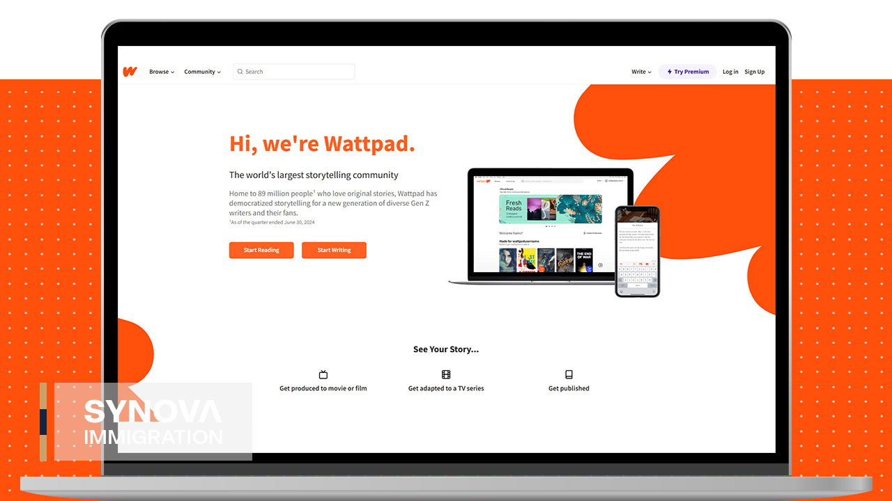 استارتاپ Wattpad