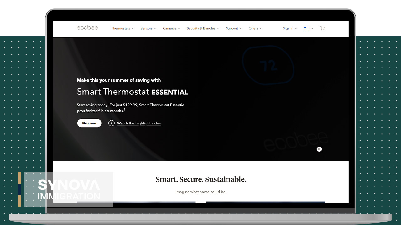 استارتاپ Ecobee