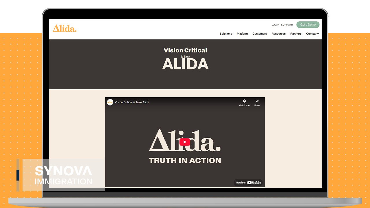استارتاپ Alida